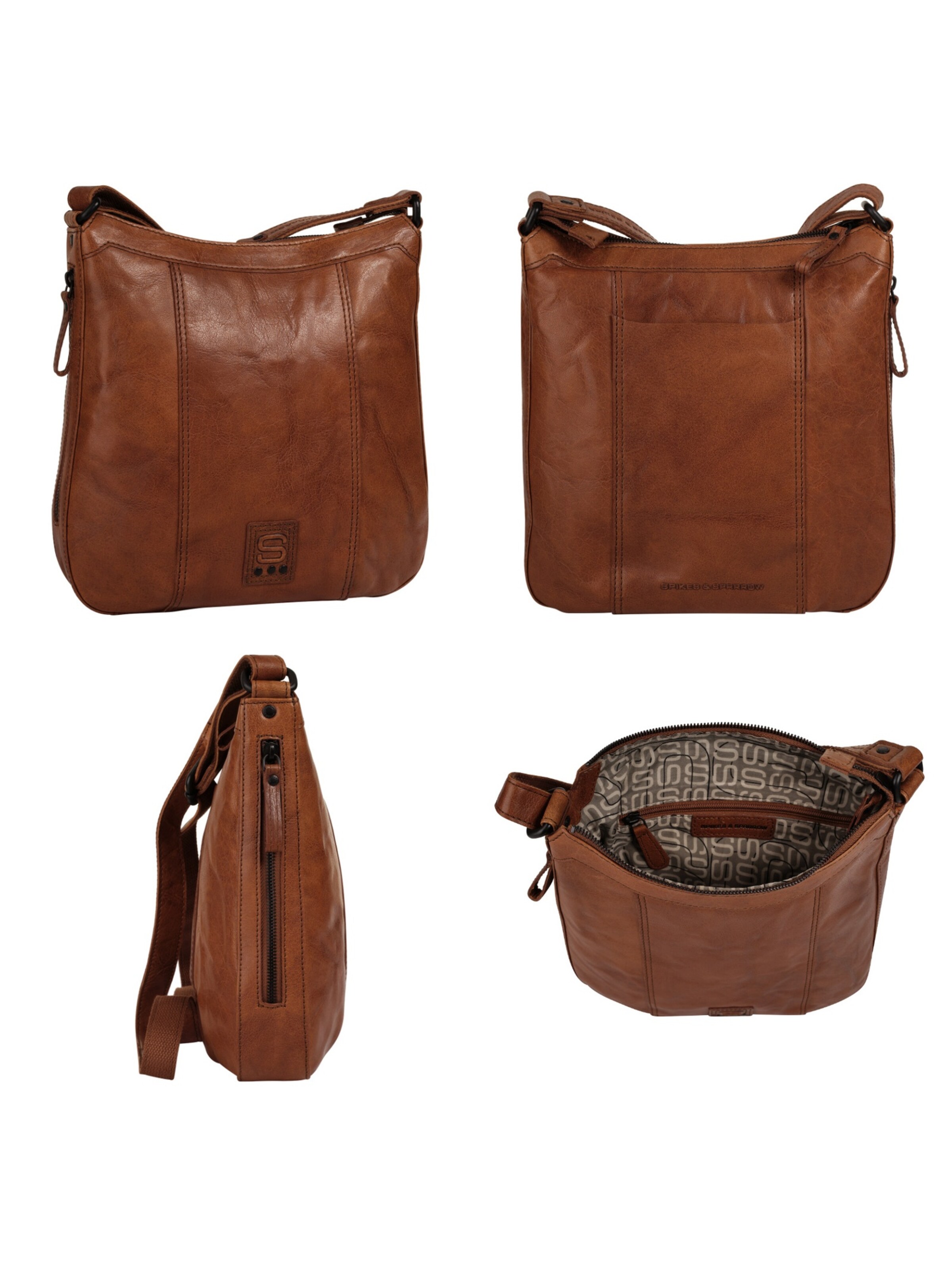 Spikes & Sparrow Umhängetasche‌‌‌ in Braun