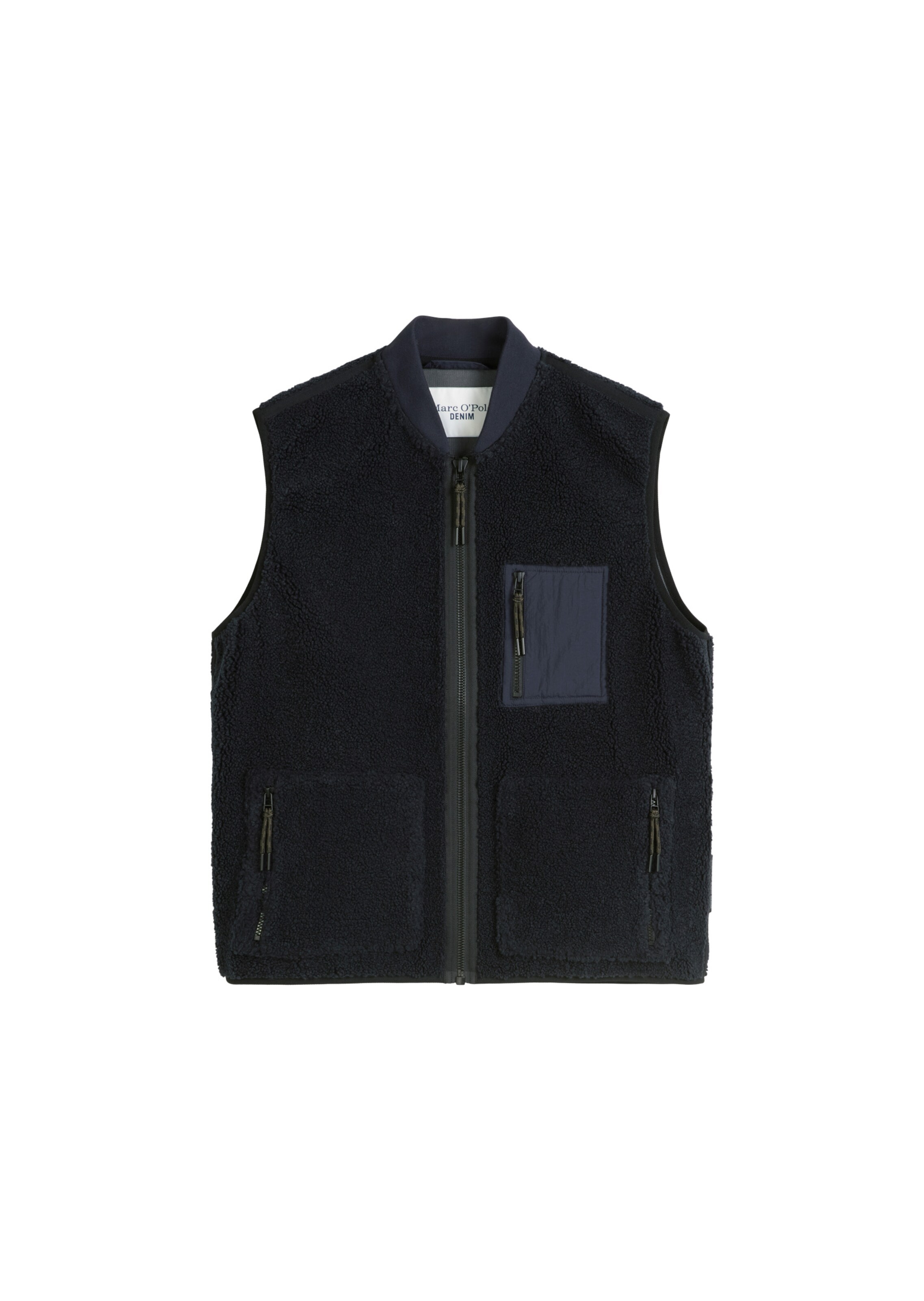 Gilet Marc O'Polo DENIM en bleu : devant