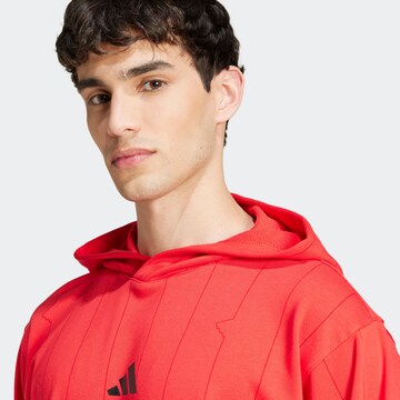 ADIDAS SPORTSWEAR Sportovní mikina 'Essentials' – červená