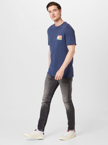 Tommy Jeans T-Shirt in Blau