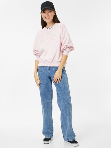 WRANGLER Sweatshirt in Pink