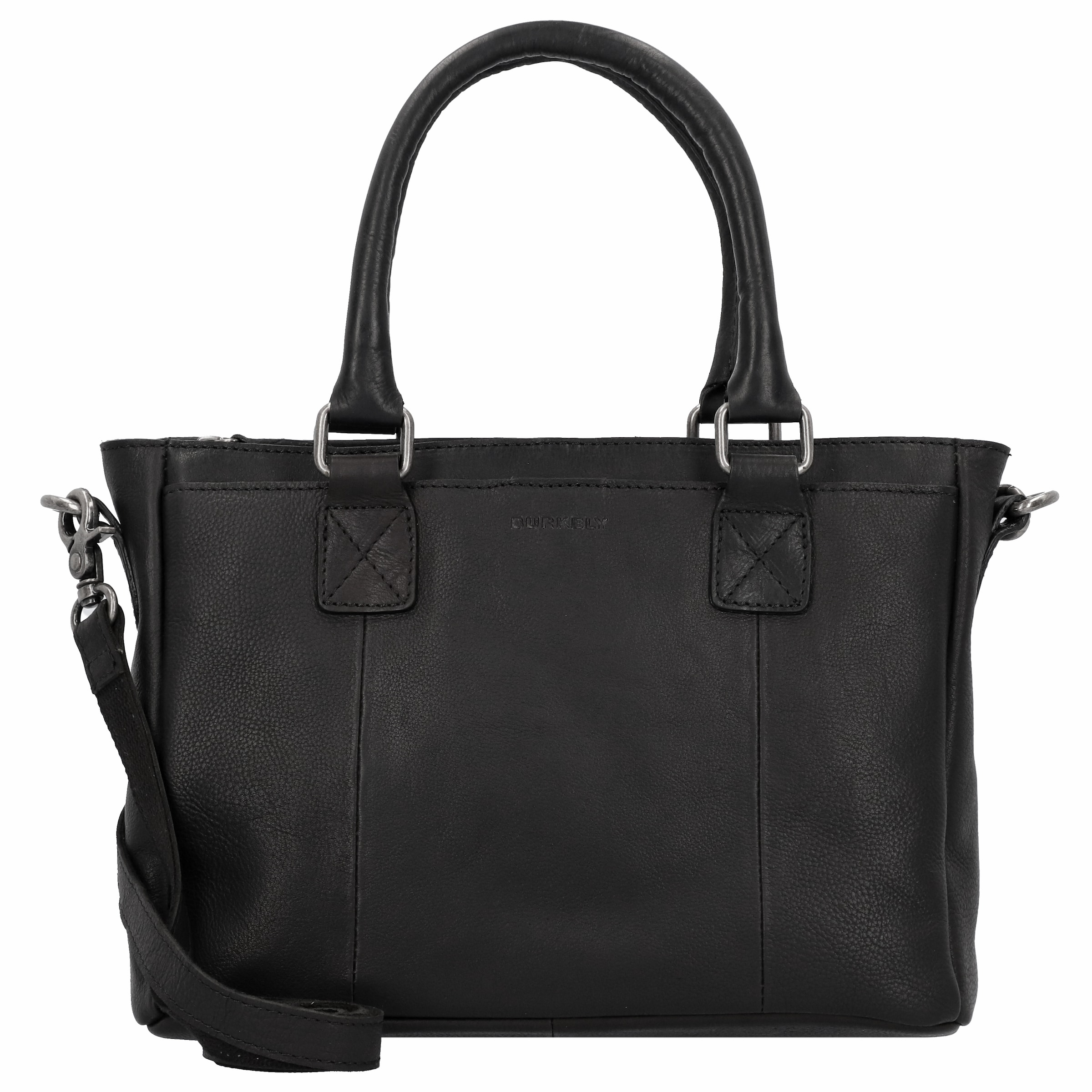 Burkely Handtasche 'Antique Avery' in Schwarz: Vorderseite
