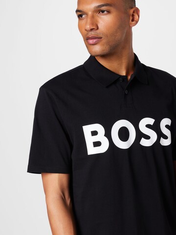 T-Shirt BOSS Orange en noir