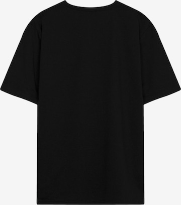 Maglietta 'LTB Jeans Herren-Piqué-T-Shirt' di LTB Jeans in nero: frontale