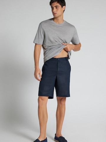 IUMAN Intimissimi Loose fit Pants in Blue: front