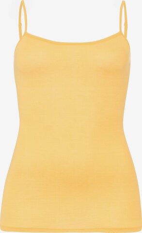 Hanro Top in Yellow: front
