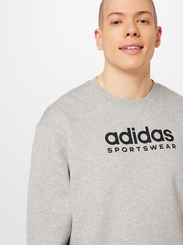 ADIDAS SPORTSWEAR Sportsweatshirt 'All Szn' in Grau