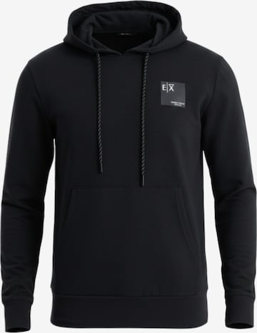 Ombre Sweatshirt in Zwart: voorkant