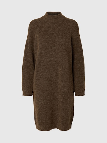 SELECTED Knit dress in Brown