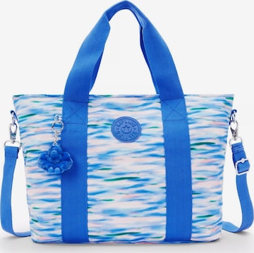 KIPLING Handtas 'MINTA L' in Blauw: voorkant