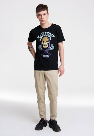 LOGOSHIRT Shirt 'Skeletor' in Gemengde kleuren