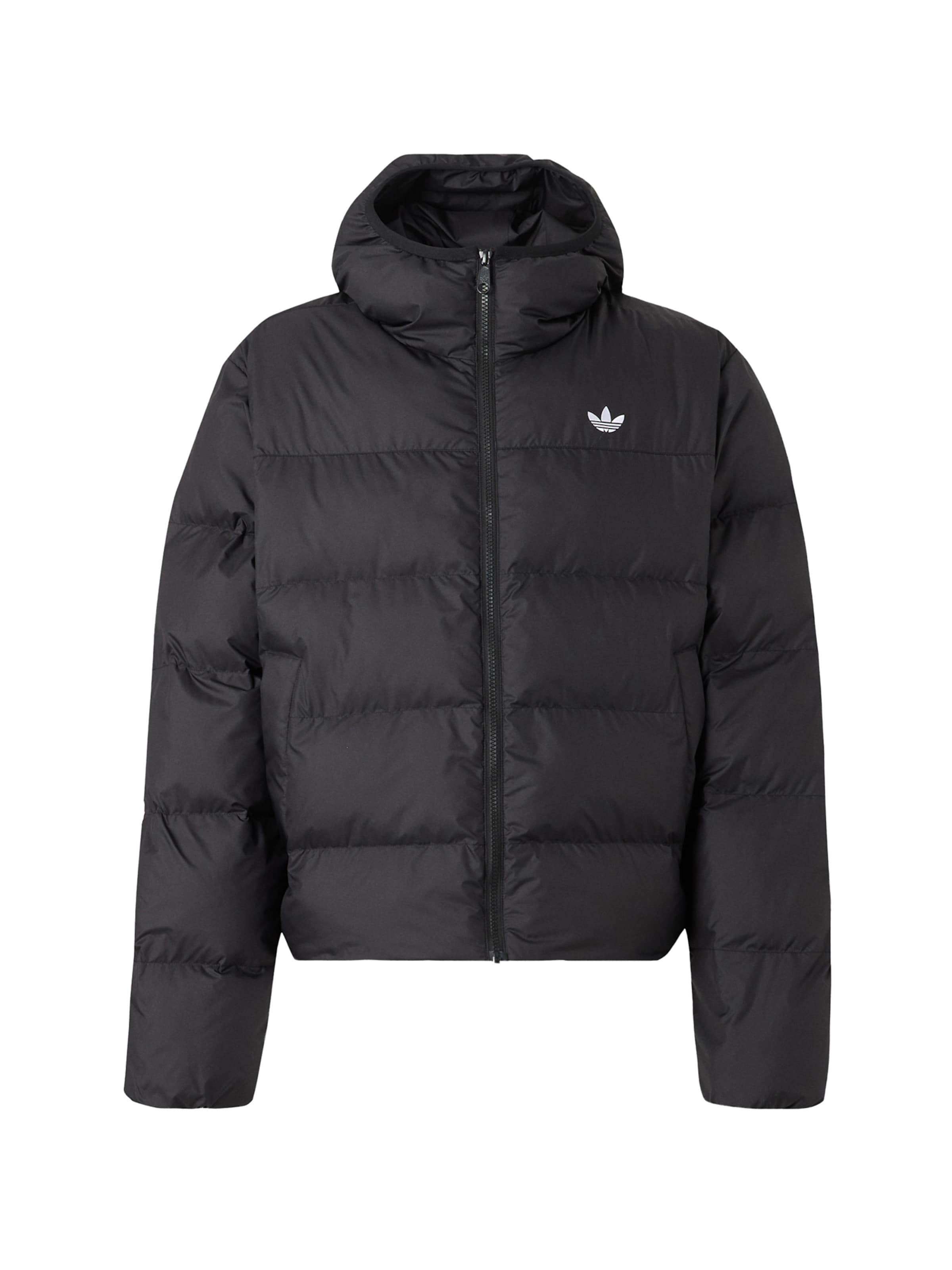 ADIDAS ORIGINALS Overgangsjakke i sort: forside