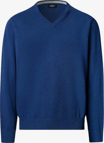 Hackett London Trui in Blauw: voorkant