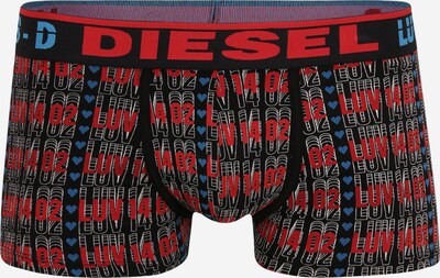 DIESEL Calzoncillo boxer en azul / rojo / negro / blanco, Vista del producto
