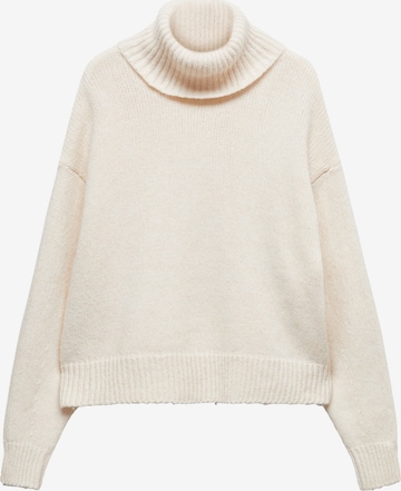 MANGO Pullover 'Amanda' i beige: forside