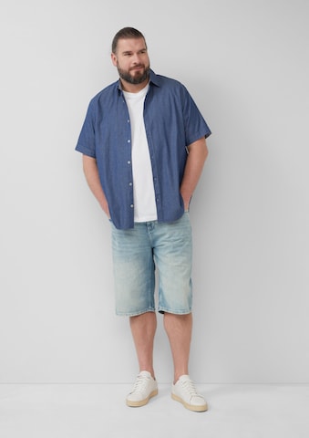 Coupe regular Chemise s.Oliver en bleu