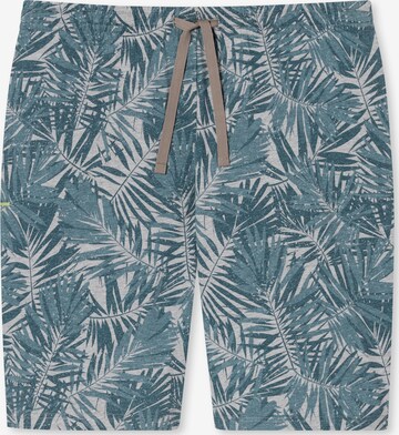 SCHIESSER Regular Broek ' Mix & Relax ' in Blauw: voorkant