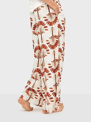 Gisela Loosefit Bukser i hvid