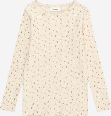 Lil ' Atelier Kids Shirt 'GAGO' in Beige: front