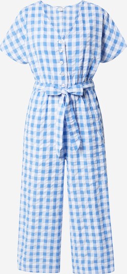 Monki Jumpsuit 'Rocco' i azur / lyseblå / hvit, Produktvisning