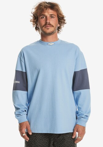 QUIKSILVER Athletic Sweatshirt in Blue: front