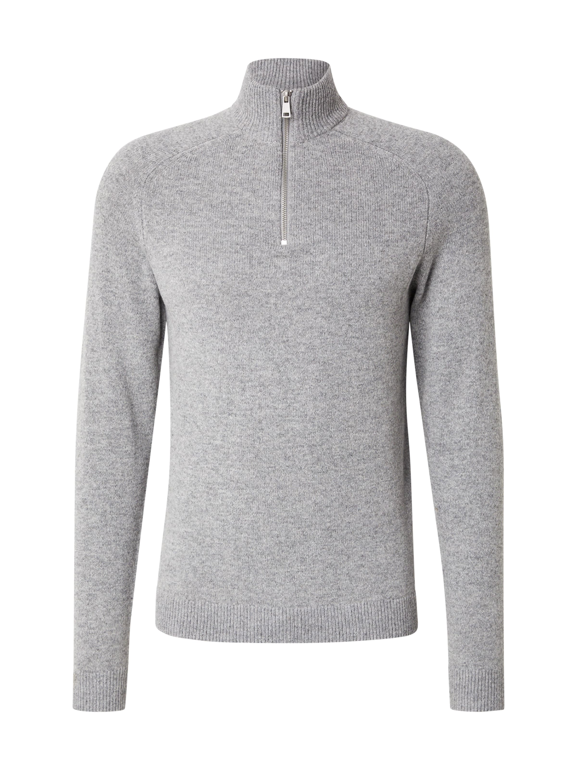 Only & Sons Свитер 'ONSEDWARD' в Серый: спереди