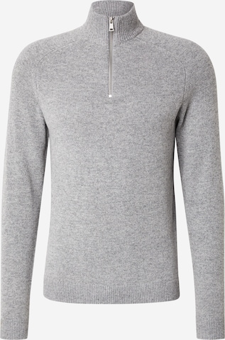 Only & Sons Sweater 'ONSEDWARD' in Grey: front
