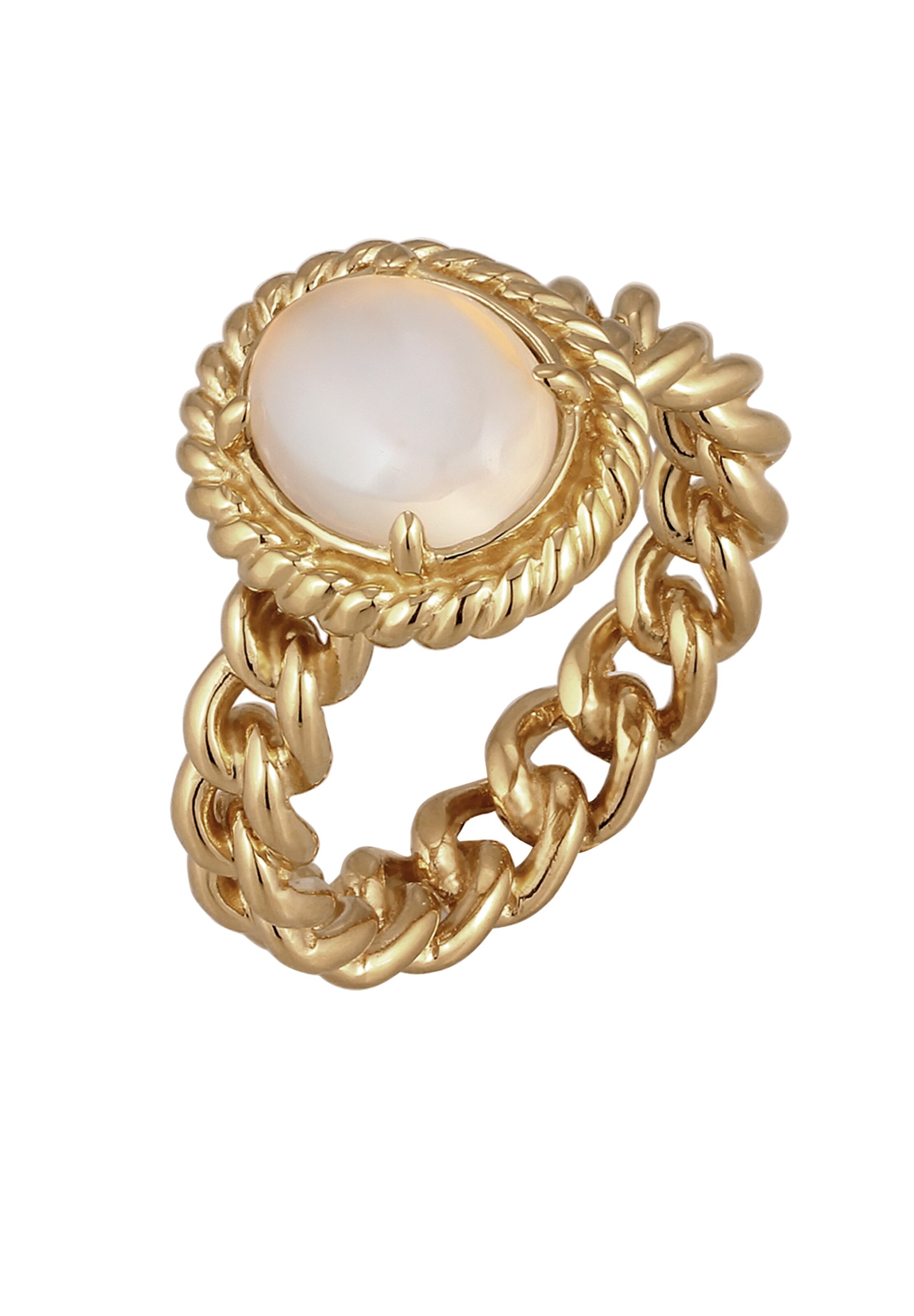 ELLI PREMIUM Ring in Goud: voorkant