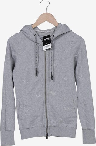 SANSIBAR Kapuzenpullover XXS in Grau: Vorderseite