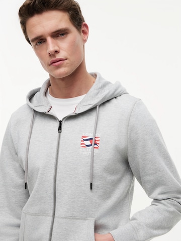 Giacca di felpa di TOMMY HILFIGER in grigio