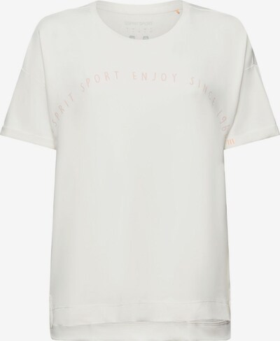 ESPRIT T-shirt fonctionnel en blanc, Vue avec produit