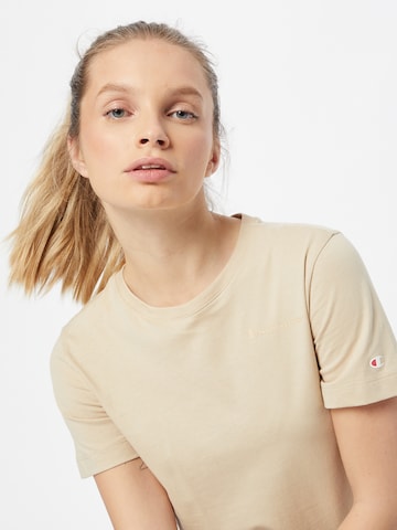 Champion Authentic Athletic Apparel T-Shirt in Beige