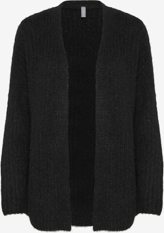 CULTURE Knit Cardigan 'Brava' in Black: front