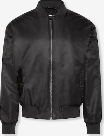 Veste mi-saison Calvin Klein Jeans en noir : devant