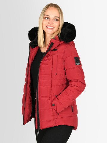 NAVAHOO Winterjas in Rood