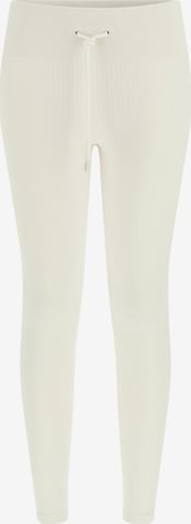 GUESS Skinny Leggings in Beige: front