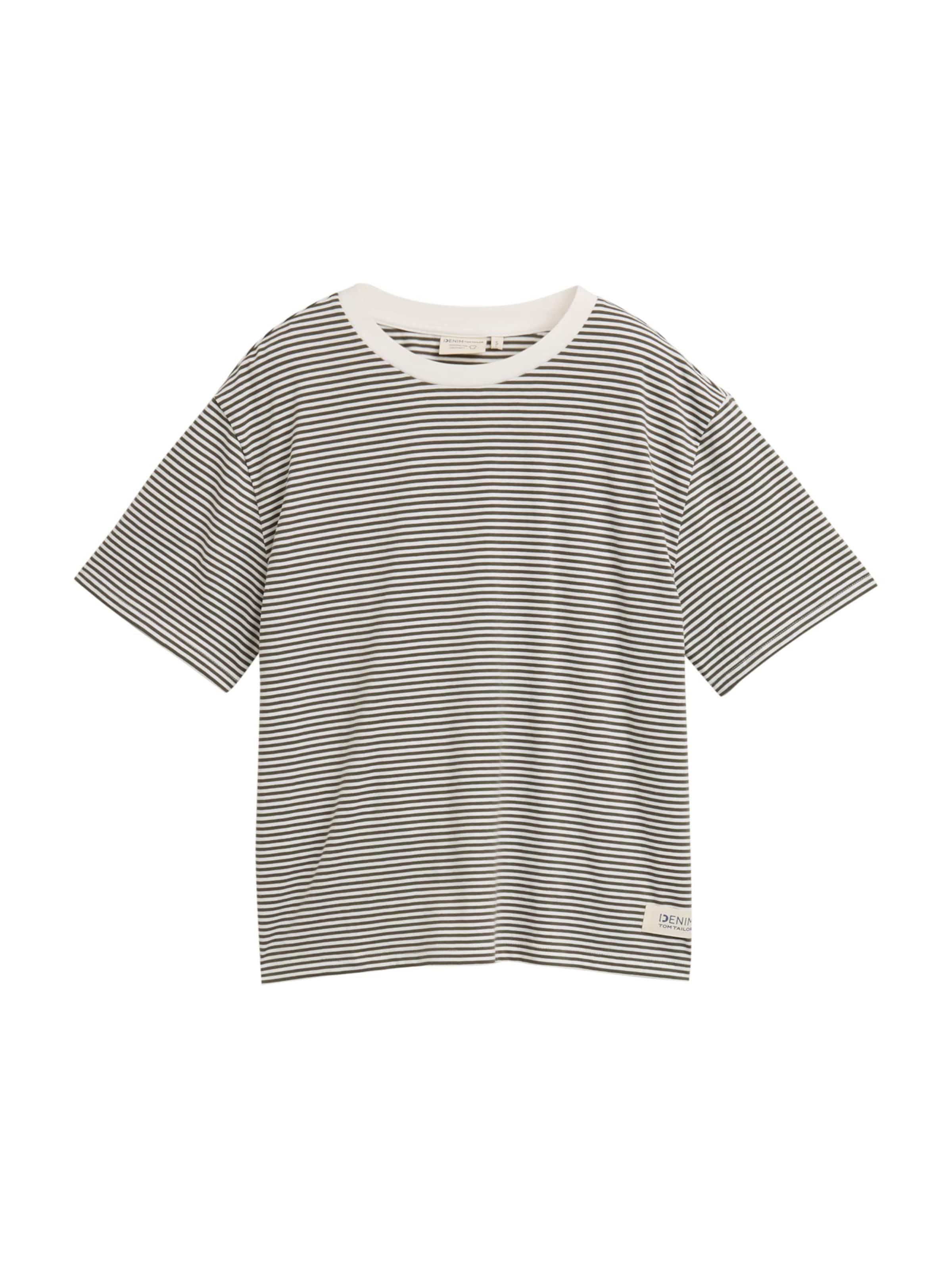 TOM TAILOR DENIM Särk, värv roheline: eest vaates