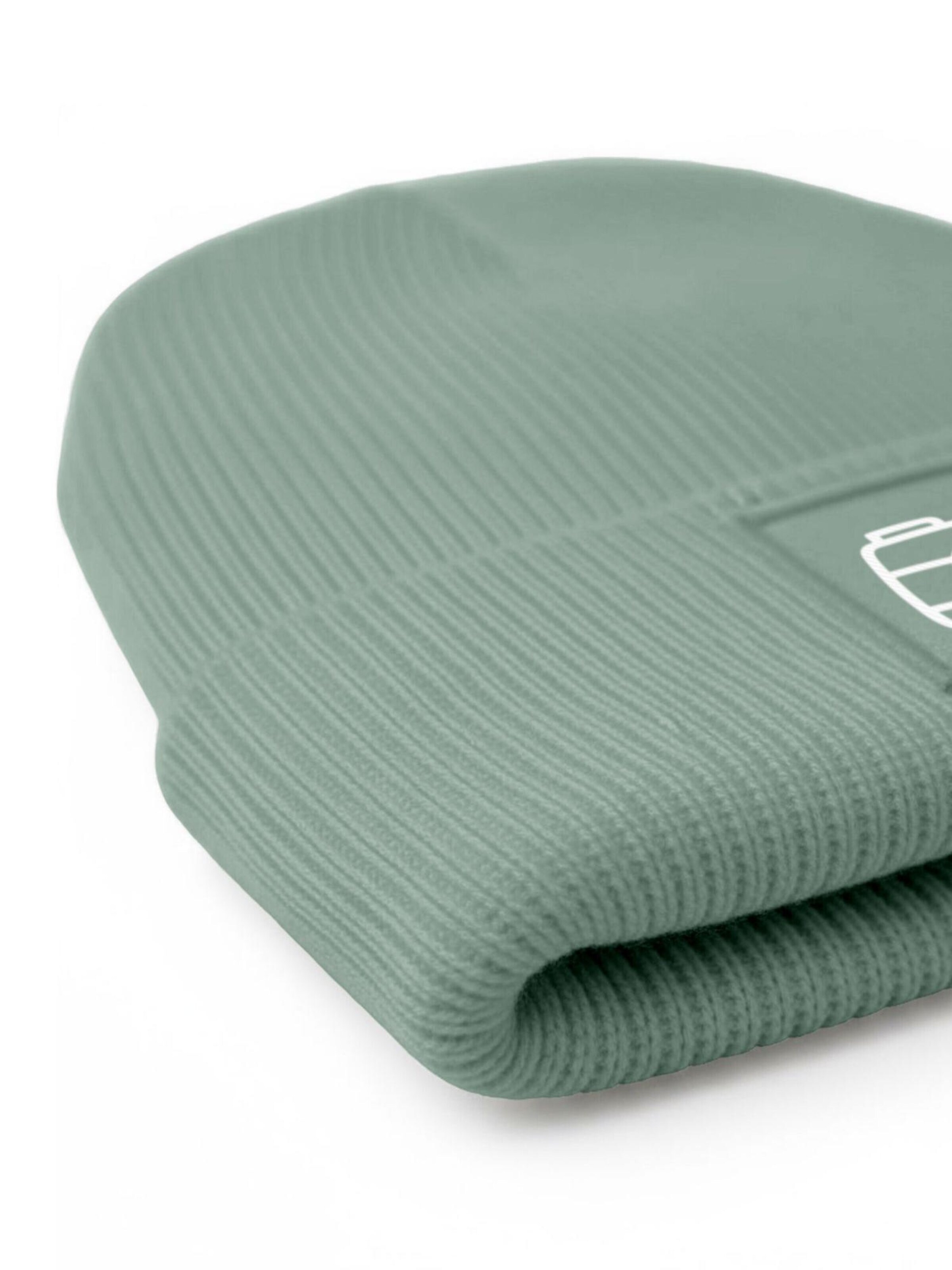 Neverless Beanie 'Kamera' in Green