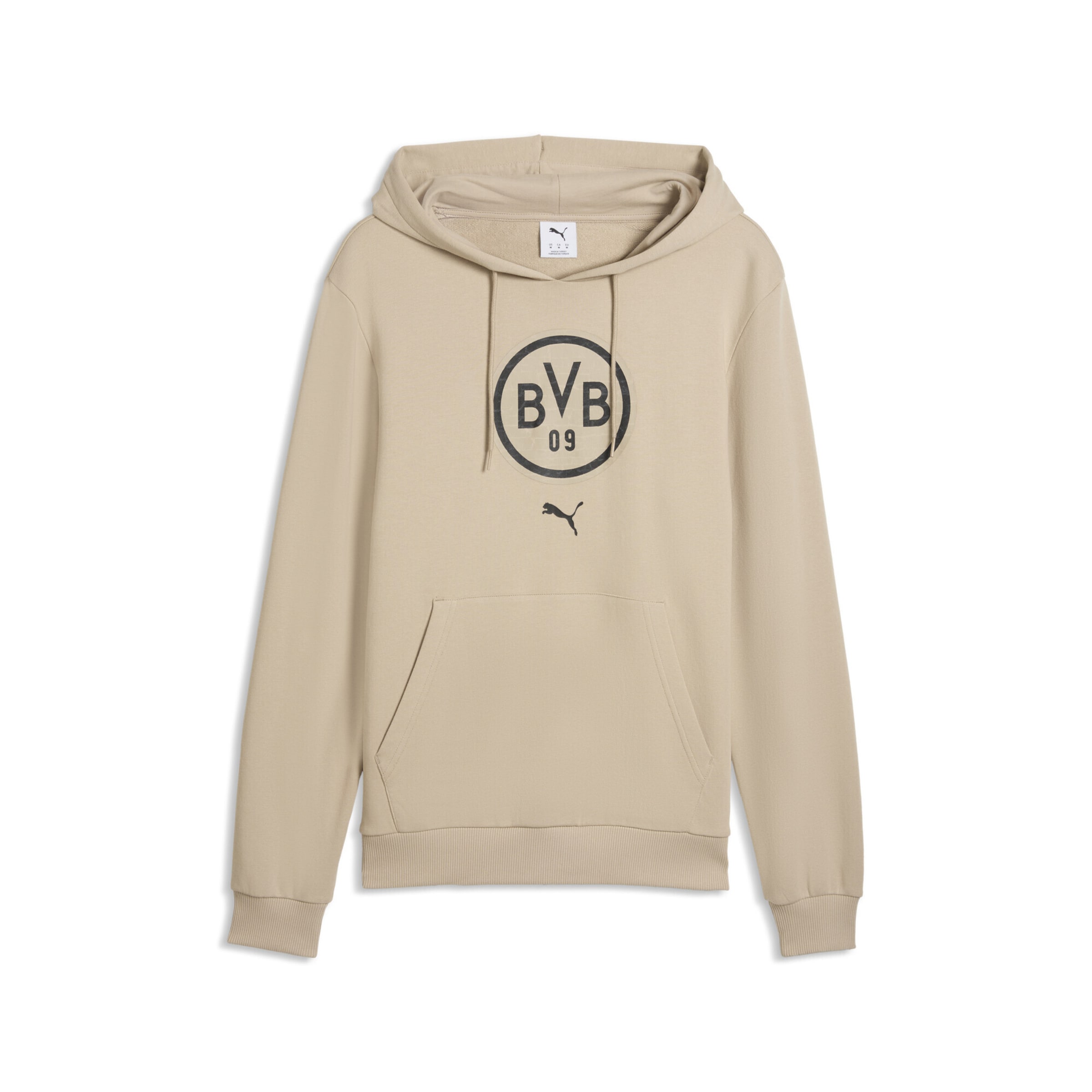 PUMA Sporttrui in Beige: voorkant