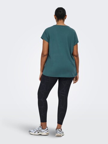 Only Play Curvy - Camisa funcionais 'ONPAubree' em verde