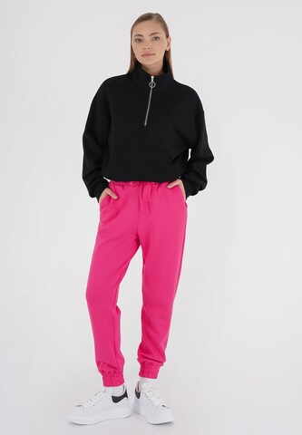 FRESHLIONS Sweatshirt 'Melia' in Black