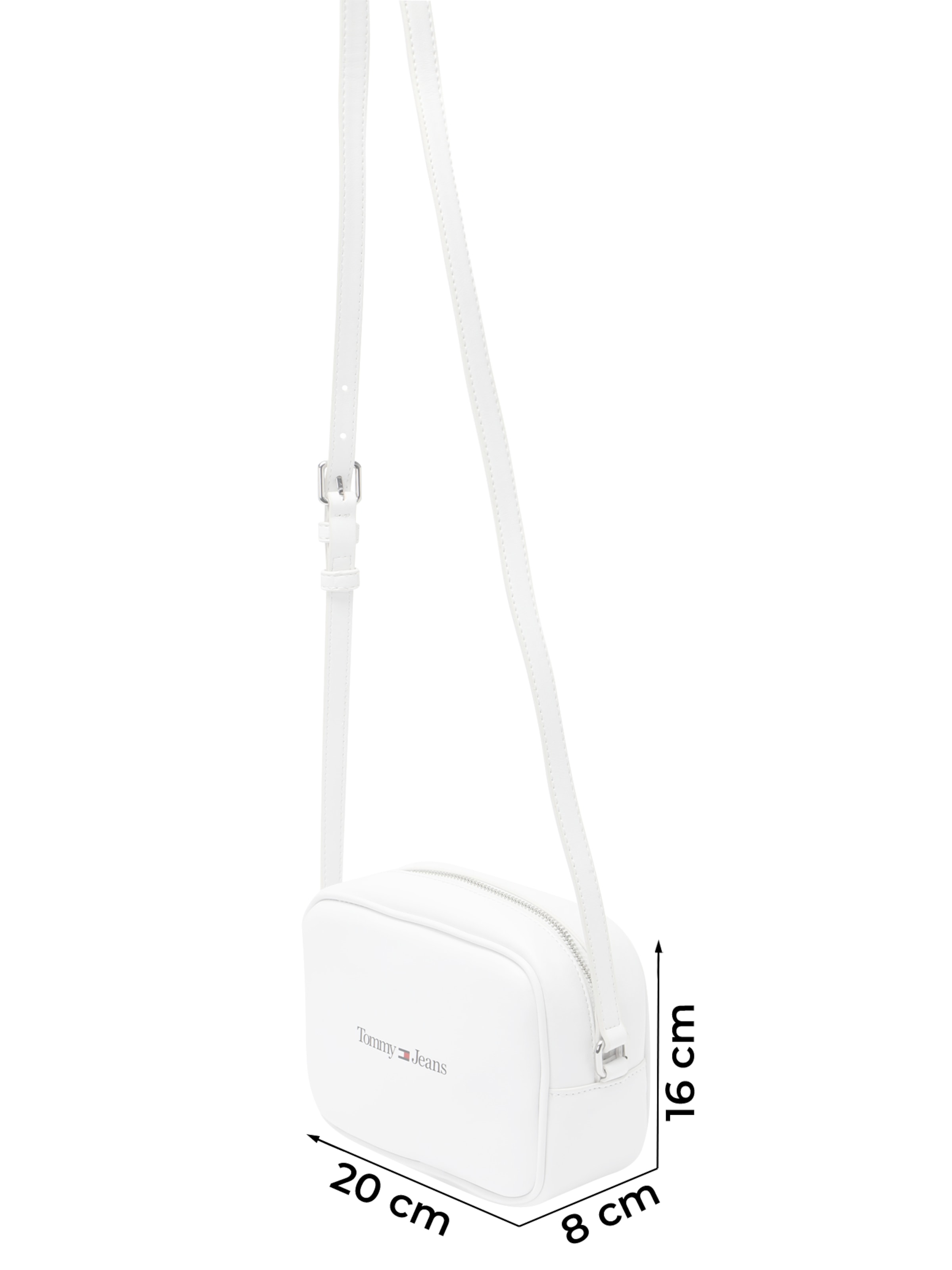Tommy Jeans Чанта с презрамки в бяло