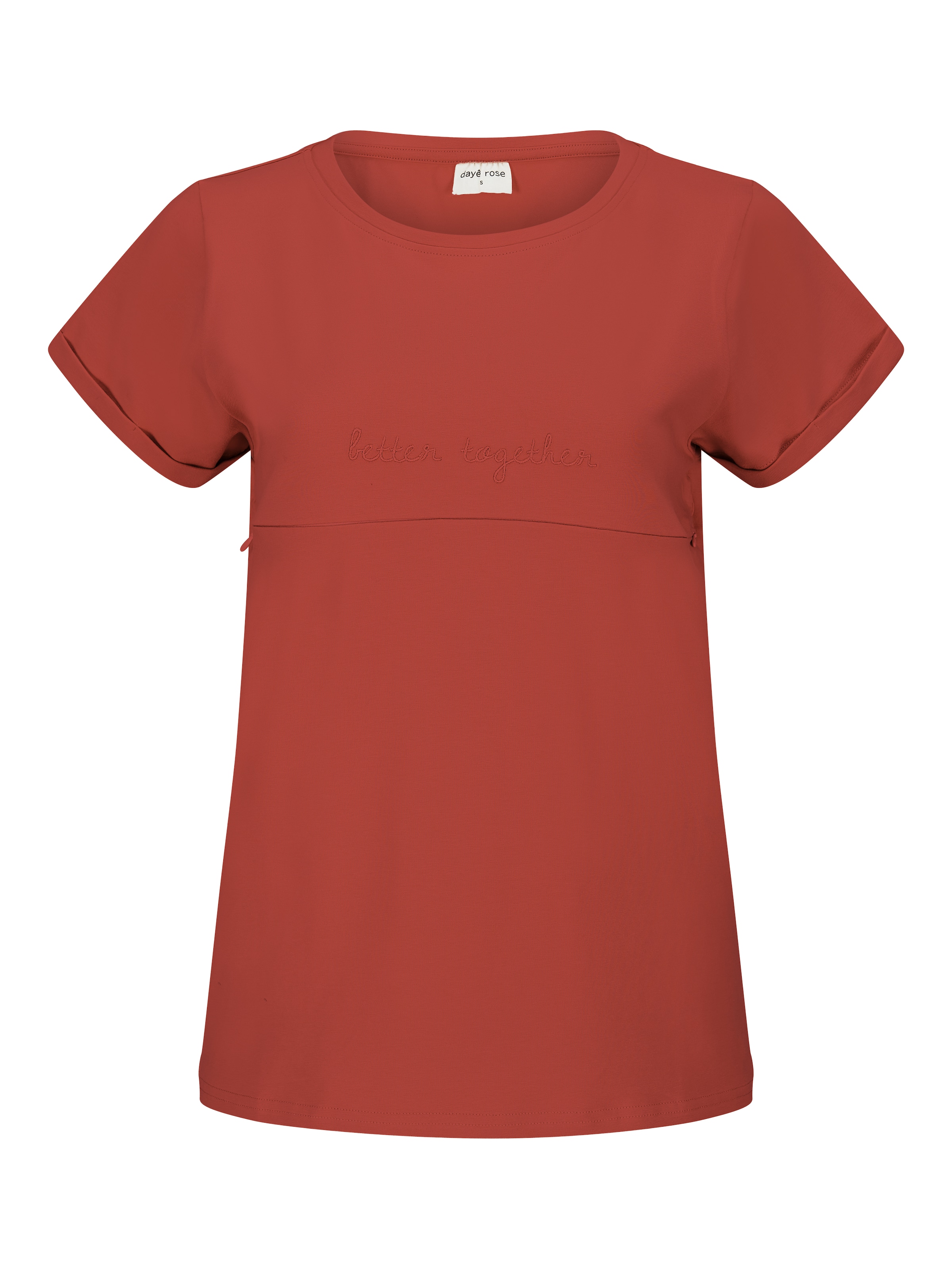 dayê rose Shirt‌‌‌ in Rot: Vorderseite