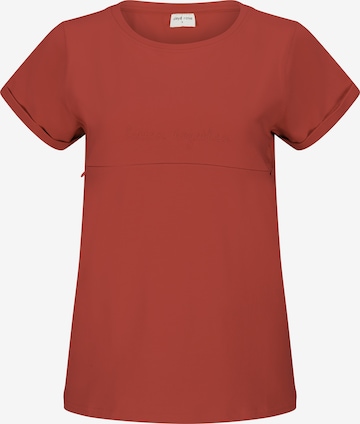dayê rose Shirt in Rot: Vorderseite