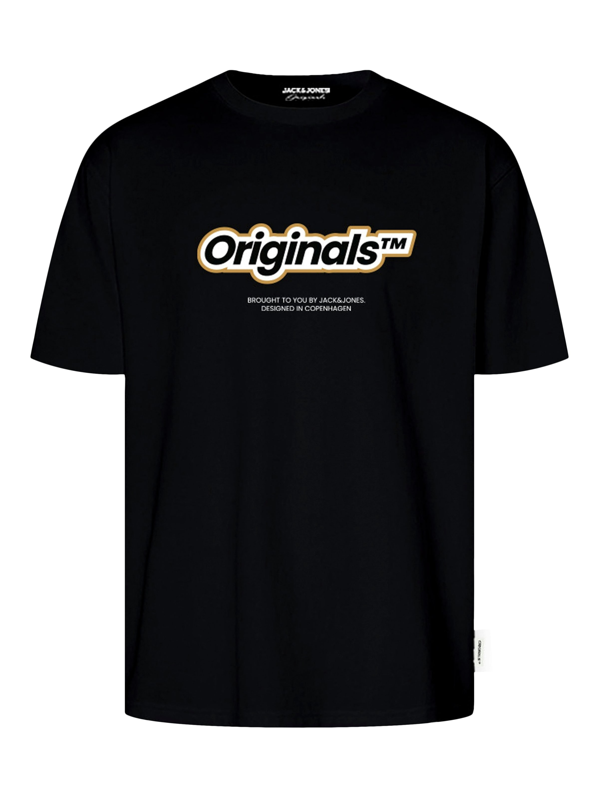 JACK & JONES Tričko 'JORVESTERBRO NEWTON' – modrá