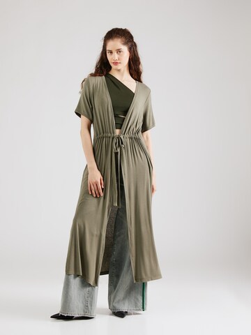 Soccx Knit Cardigan in Green