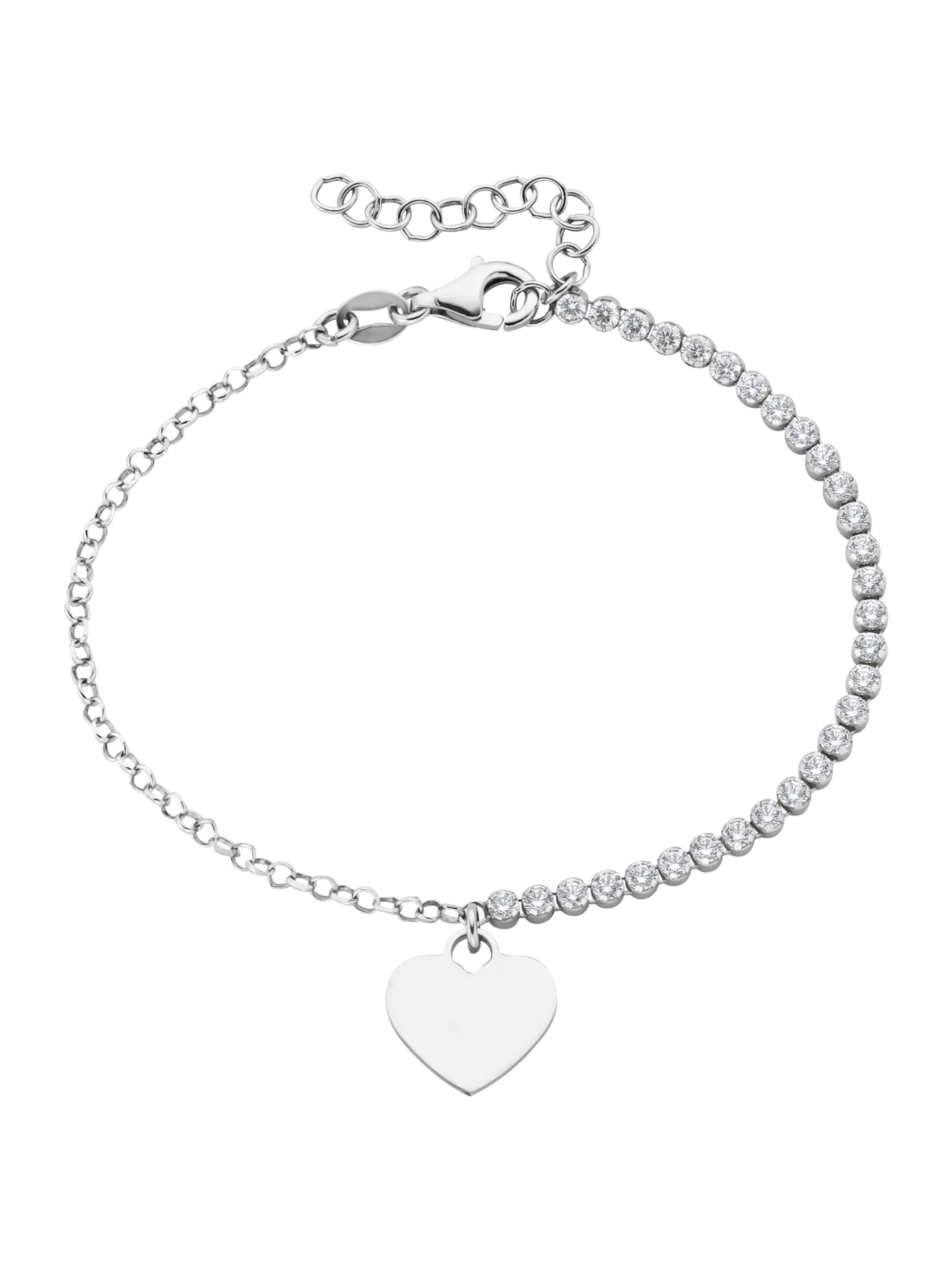 Braccialetto di Smart Jewel in argento: frontale