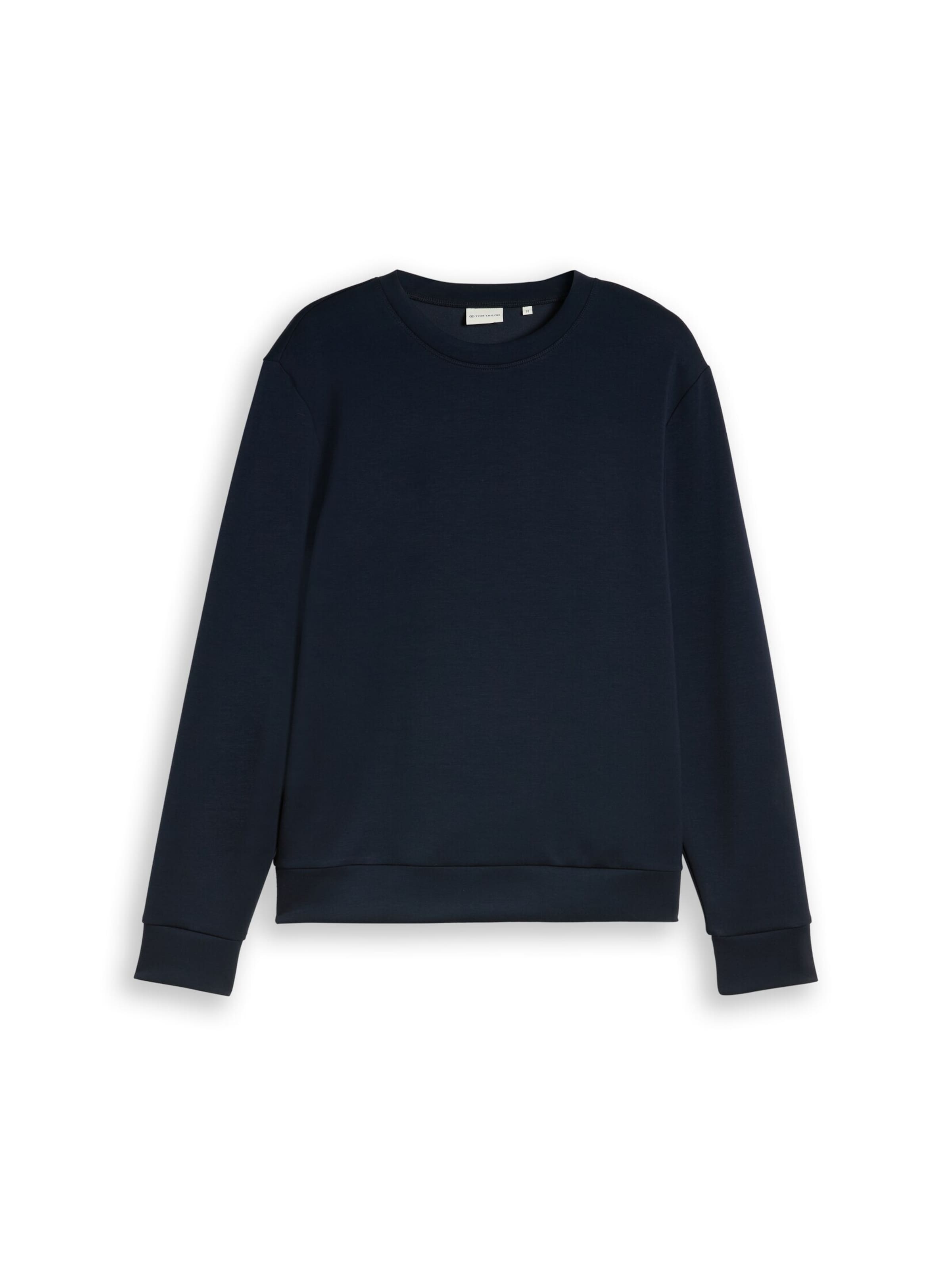 Sweat-shirt TOM TAILOR en bleu : devant