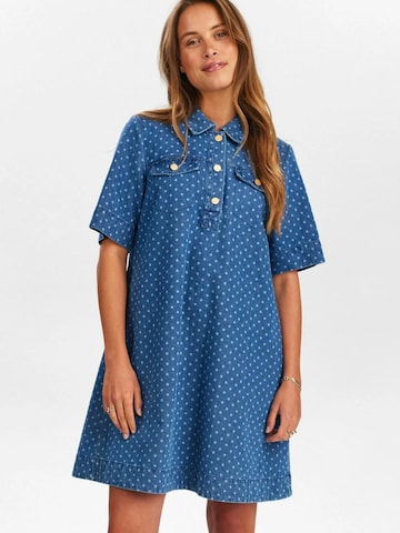 Robe 'HADDIE' NÜMPH en bleu : devant