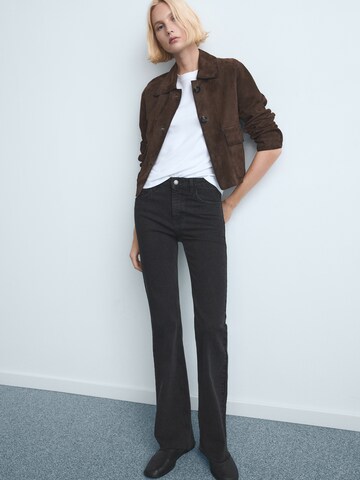 MANGO Na zvonec Kavbojke 'FIONA' | črna barva